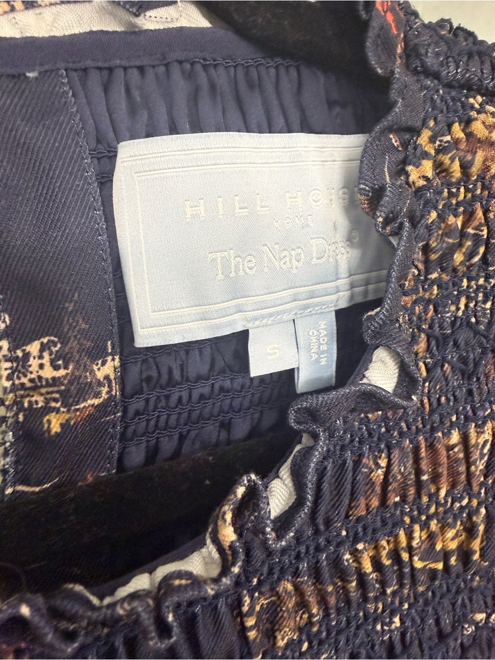 Hill House Navy Equestrian Nap Dress - Picture 3 of 3
